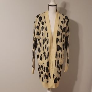 NWOT Leopard Cardigan
